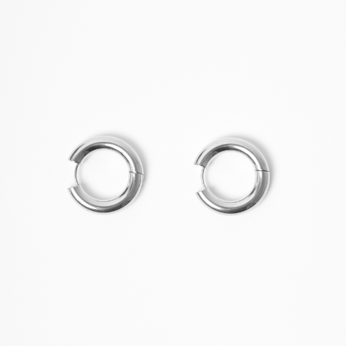 Vetgedrukte Loop Hoop Midi