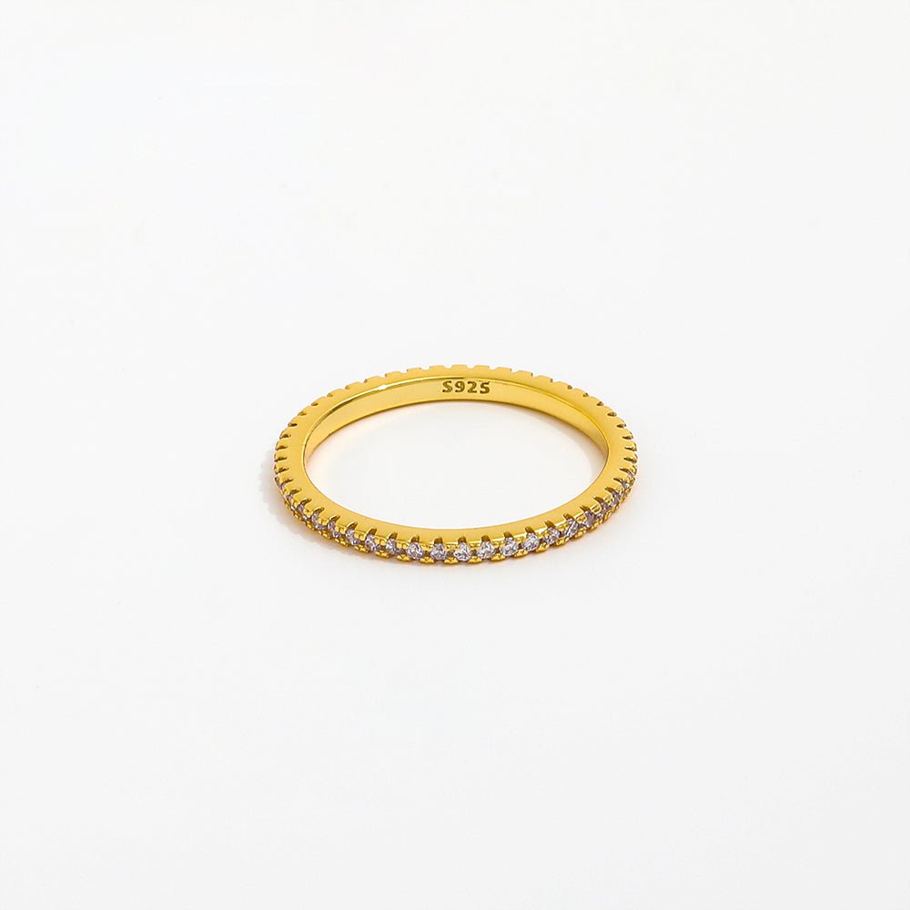 Lavendel eindeloze ring