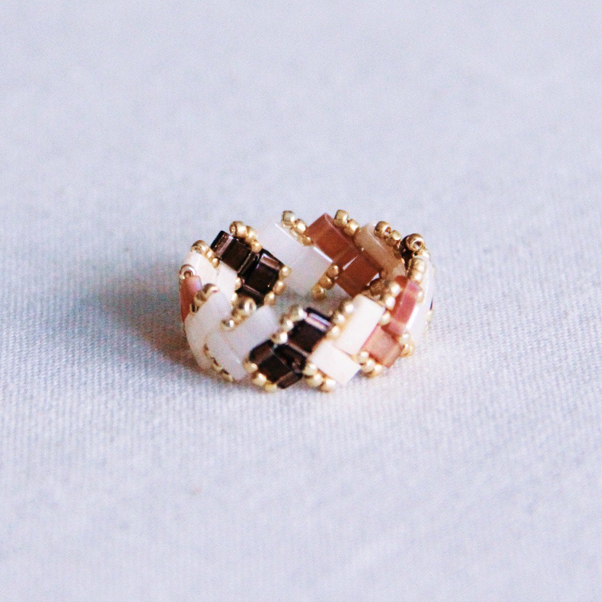 Tilabead Ring - Naakt tinten