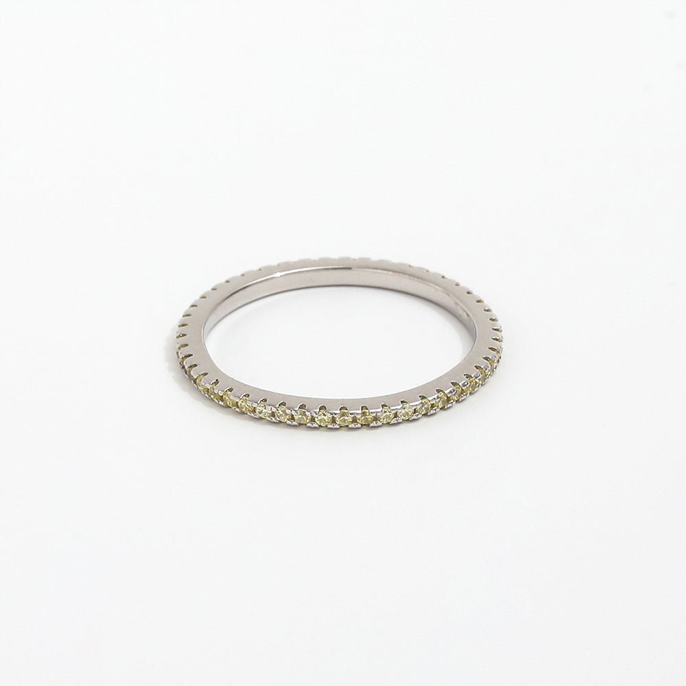Yellow endless ring