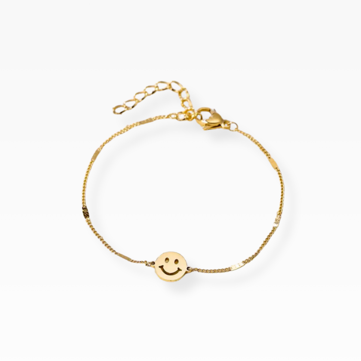 Grappige glimlach armband