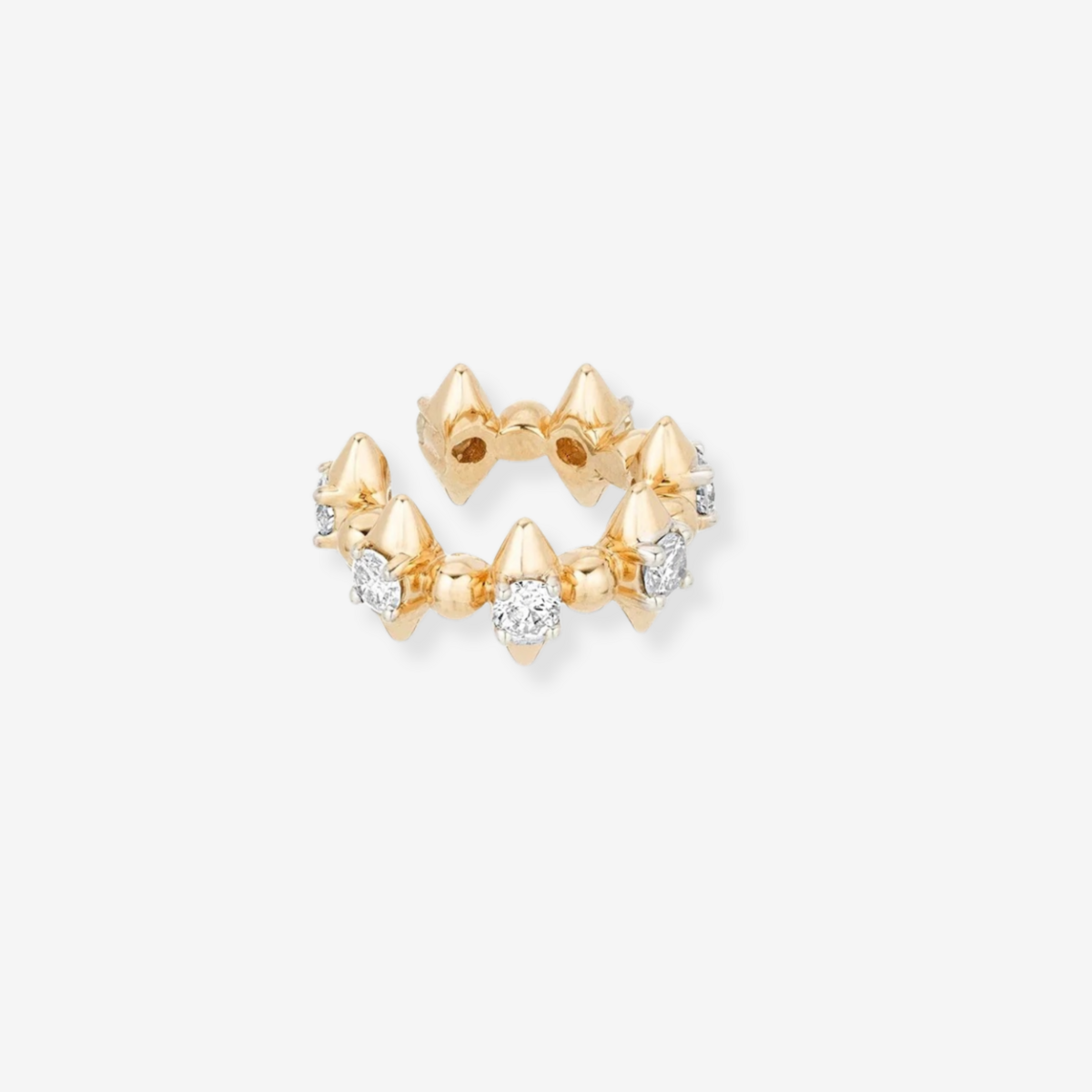 Spike Diamond Earcuff